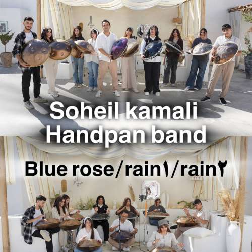 دانلود آهنگ سهیل کمالی Handpan Group Blue Rose Rain 1 Rain 2